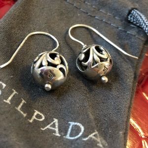 Silpada Sterling filigree balls W0718